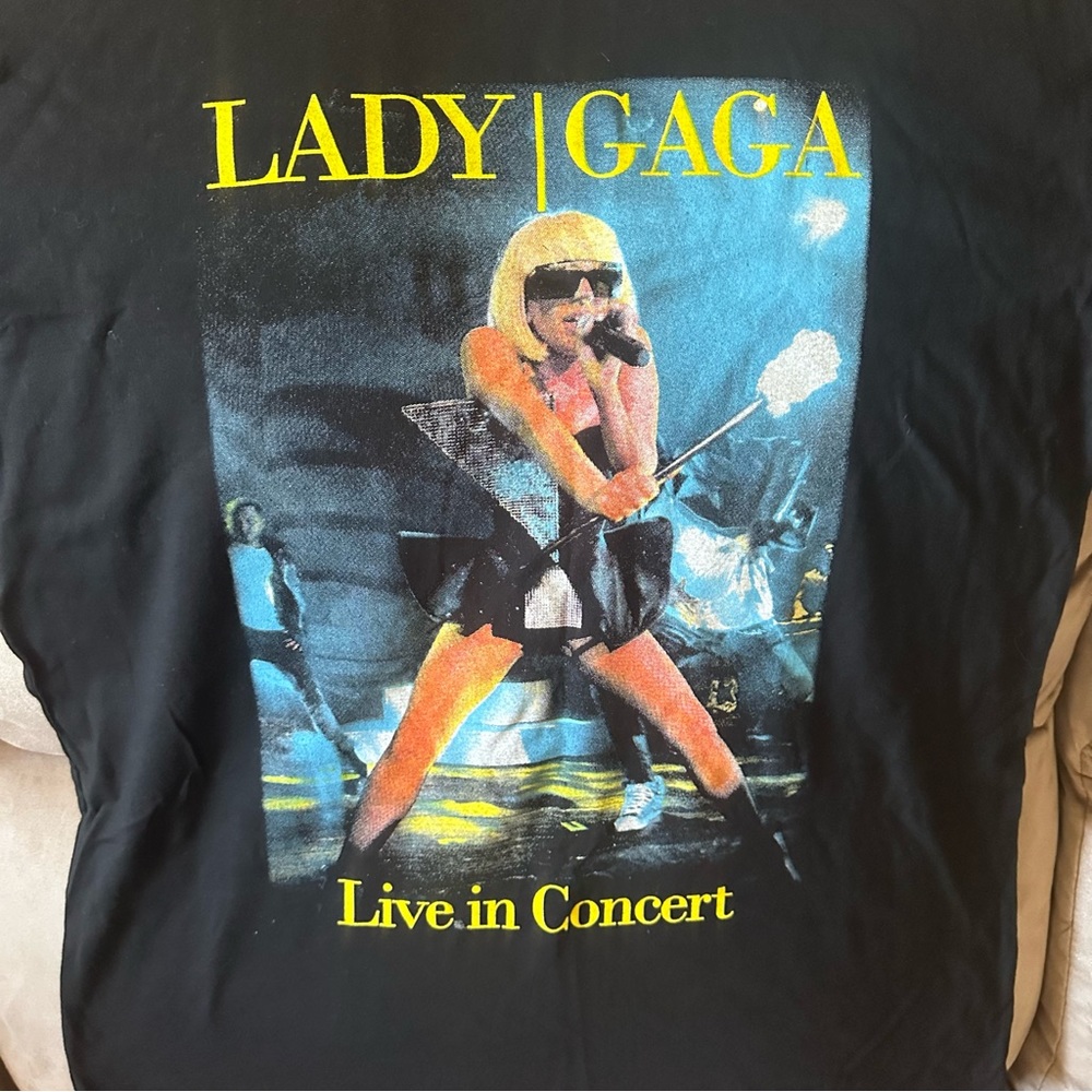 Lady Gaga The Monster Ball 2010-2011 Tour Shirt